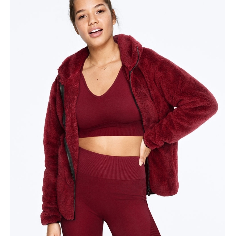Victoria Secret Teddy Full-Zip - Picture 2 of 2